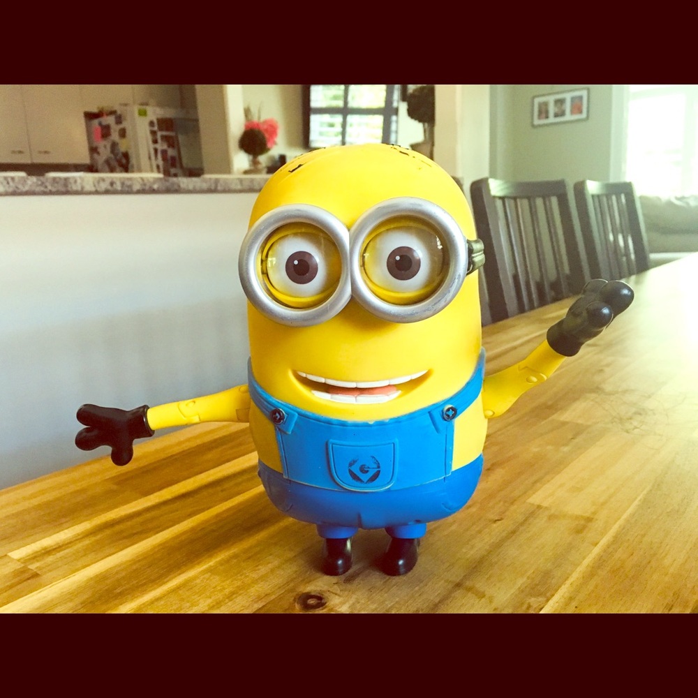3 Despicable Me characters. Smoke free home.
